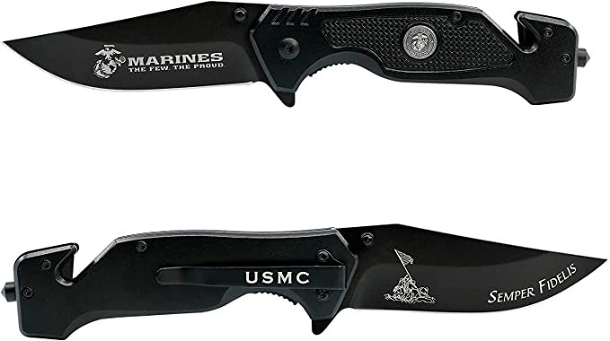 USMC Folding Elite Tactical Knife