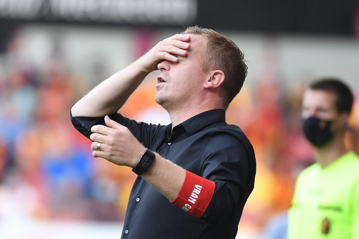 Wouter Vrancken (KV Mechelen) baalt na vierde nederlaag op rij: "Sommige jongens waren nergens"