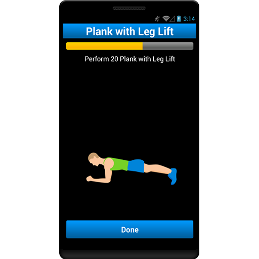 90 Day Abs Workout Challenge Screen 2