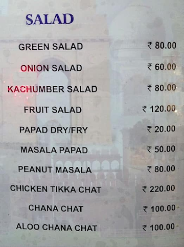 Delhi Ka Tadka Restaurant And Bar menu 