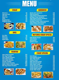 Motumal Chaat menu 1