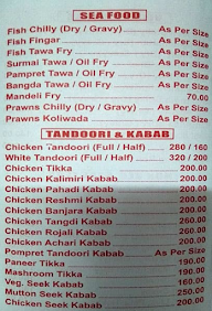 Varun menu 3