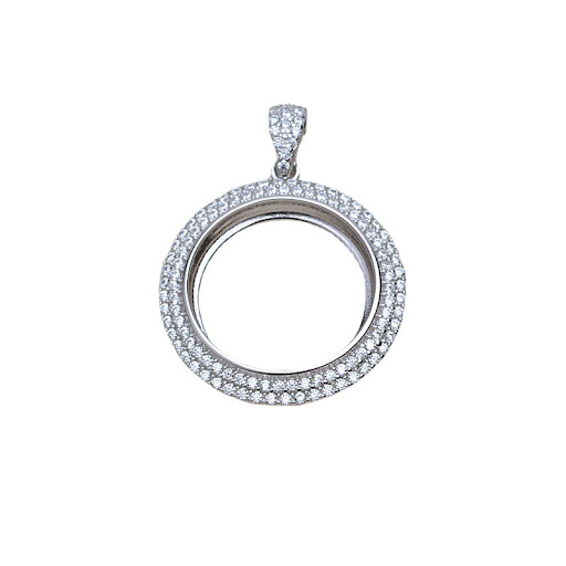 Title 5, Pendant Necklace S925 Silver 165mm Charms DIY A...