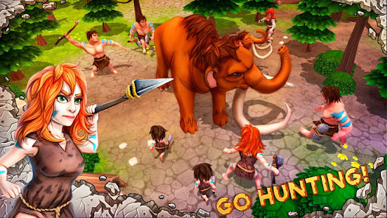 Caveman Island Survival Simulator 3D: Primal World 1.3.0 APK + Mod (Unlimited money) untuk android