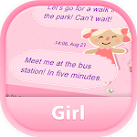 GO SMS Girl Apk