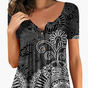 Title 9, Womens Printed 3D Summer T-shirt