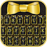 Golden Luxury Bow Keyboard The icon