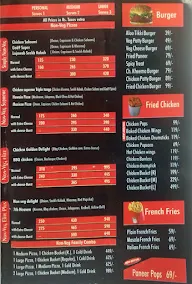 Go69 Pizza menu 2