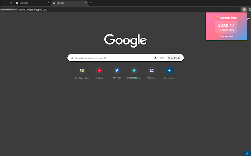 Fun Current Time Display screenshot 1