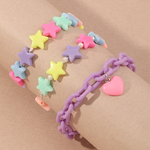 Title 4, Sweet and Cute Resin Love Hand Decoration Chain...