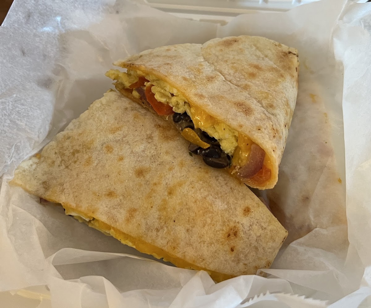 Breakfast quesadilla