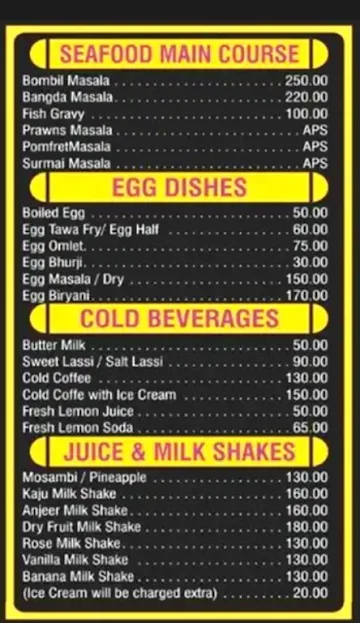 Gomantak menu 