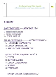 D'Proteinz menu 8