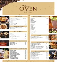 Oven The Bakery menu 1