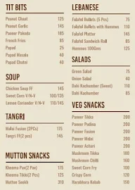 Taste N Sure menu 1