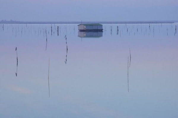 Calma laguna di lavera