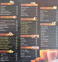 Zafran menu 4