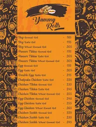 Yummy rolls menu 1