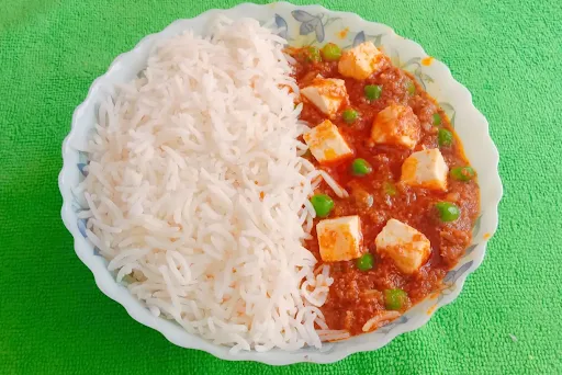 Matar Paneer Rice Bowl