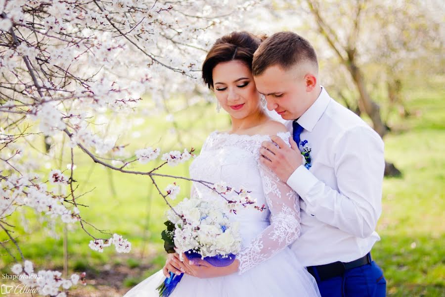 Fotografo di matrimoni Alina Shapovalova (id275921096). Foto del 18 febbraio 2019