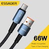 Cáp Sạc Nhanh Essager 6A 66W Usb Type C Có Đèn Led Đa Năng Tiện Dụng Cho Điện Thoại