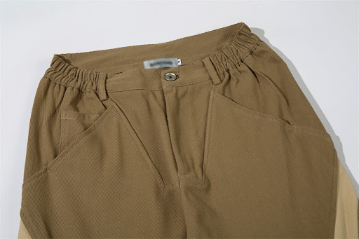 Title 7, Mens Fashion Stitching Loose Cool Trousers, Co...