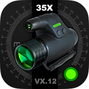 Military Binoculars/Night Mode/Compass Camera 2.2 Icon