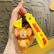 Móc Khóa Phim Hoạt Hình Tom And Jerry Pvc Loại Tốt