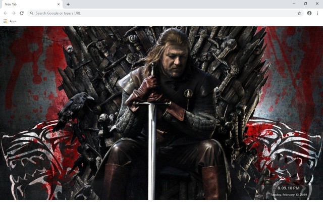 Eddard Stark New Tab & Wallpapers Collection