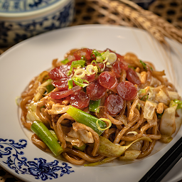 805 Cantonese Pork Sausage Fried Noodle