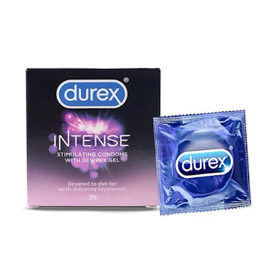 DUREX INTENSE STIMULATING CONDOM WITH DESIREX GEL 3PC