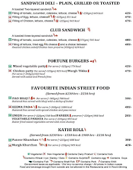 Fortune menu 3