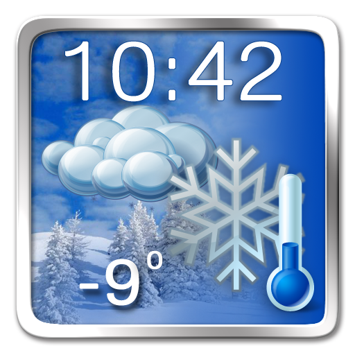 Winter Weather Clock Widget 天氣 App LOGO-APP開箱王