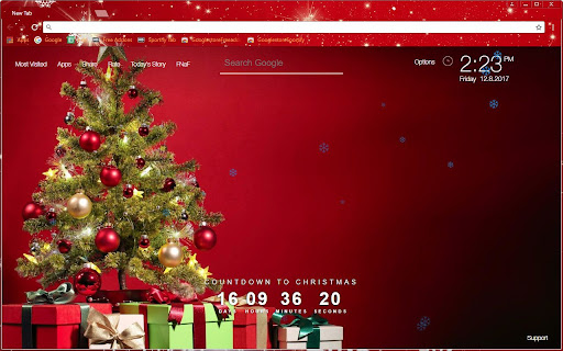 FreeAddon.com - Merry Christmas Theme