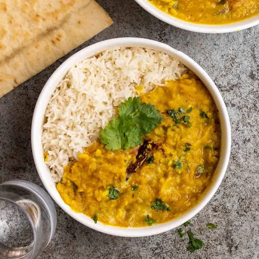 Dal Dry With Rice