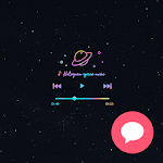 Cover Image of Download Space music - 카카오톡 테마 1.0.2 APK