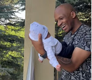 Psyfo and his wife are excited to finally have their bundle of joy in their hands.