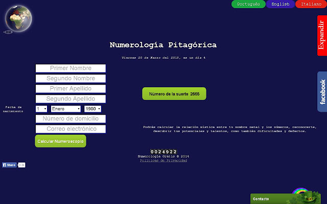 Numerologia Gratis