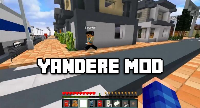 Yandere Mod for minecraft Screen 3