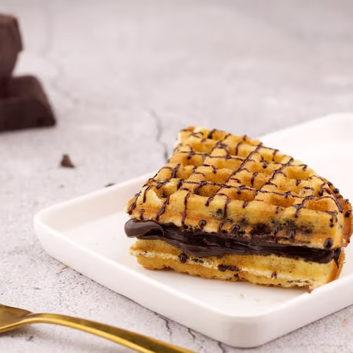 Belgian Chocolate Waffle Sandwich