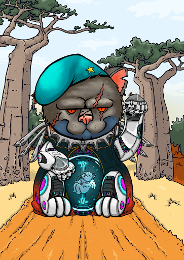 Lucky Maneki #12269 - "Commander NGMI"