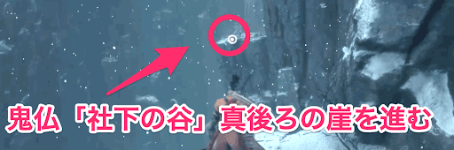 SEKIRO_数珠玉_落ち谷「社下の谷」1