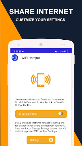 Screenshot Mobile Hotspot - Tethering