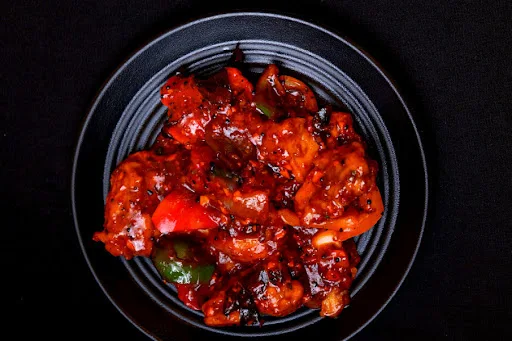 Schezwan Chilli Chicken Dry