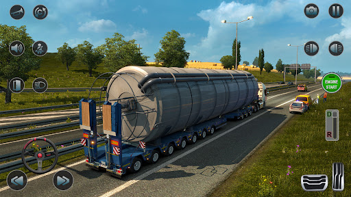 Oil Tanker Euro Truck Games 3D