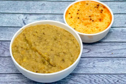 Kadhi Khichdi Separate