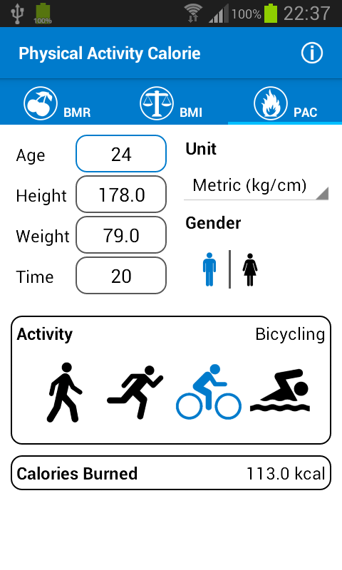 Fitness Calculatorのおすすめ画像1