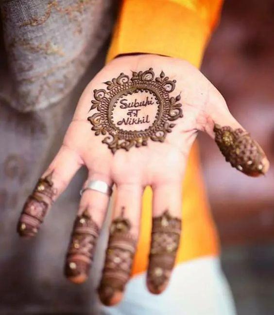 Mehndi Designs For Boy Marriage