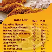 Yummy Momos Wale menu 