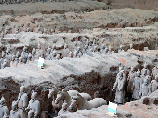 Terracotta Warriors of Xi'an China 2016